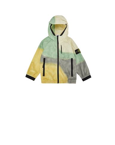 STONE ISLAND BABY 40822 RIPSTOP COTTON/POLYESTER_AIRBRUSH ON GARMENT DYE ブルゾン メンズ イエロー JPY 82280