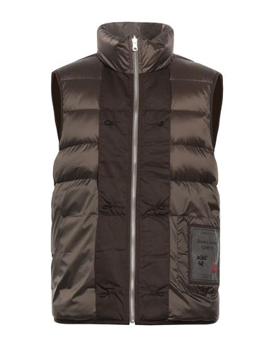 Ten C Man Down Jacket Dark Brown Size 46 Polyamide, Cotton | ModeSens