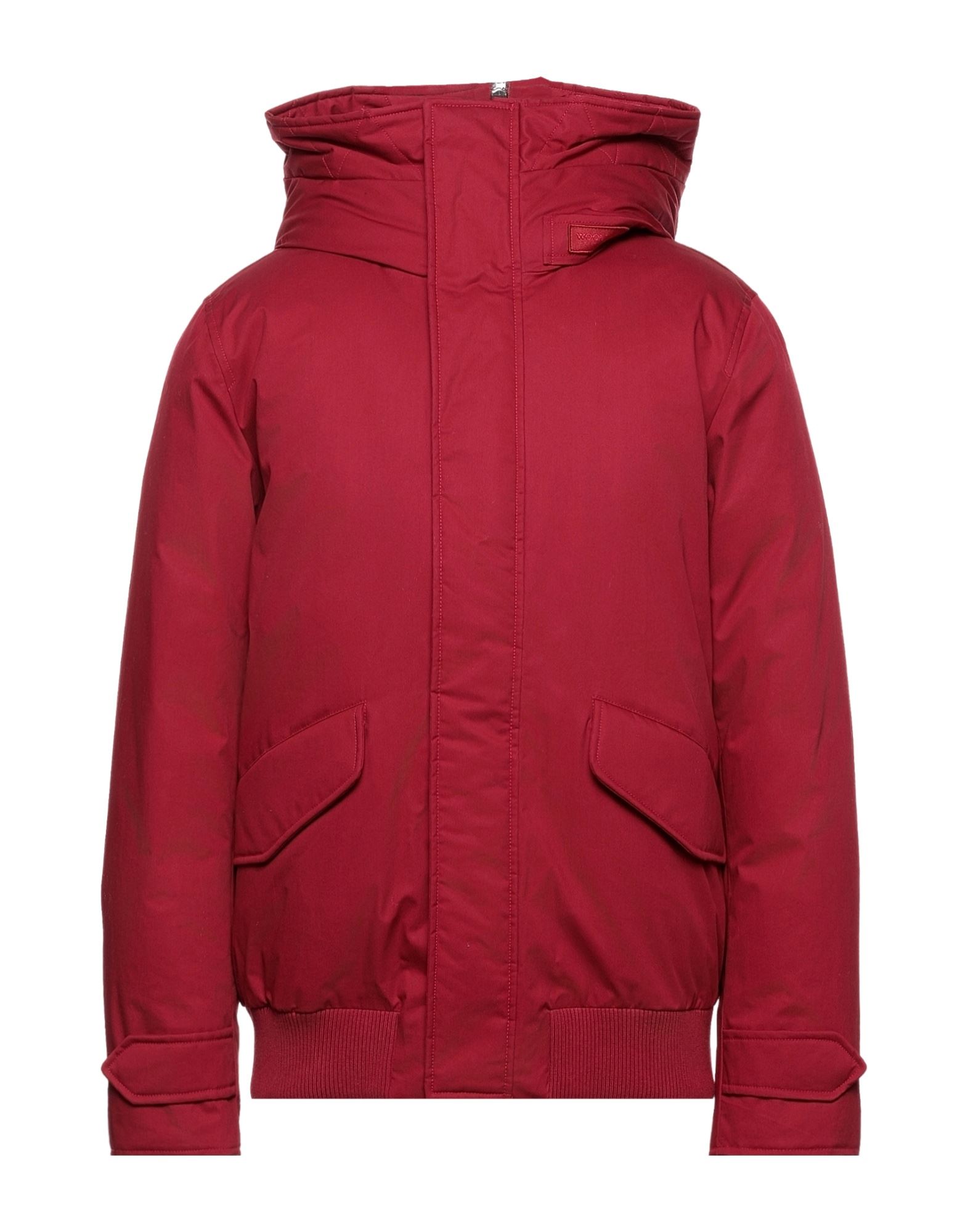 Woolrich Down Jackets In Brick Red