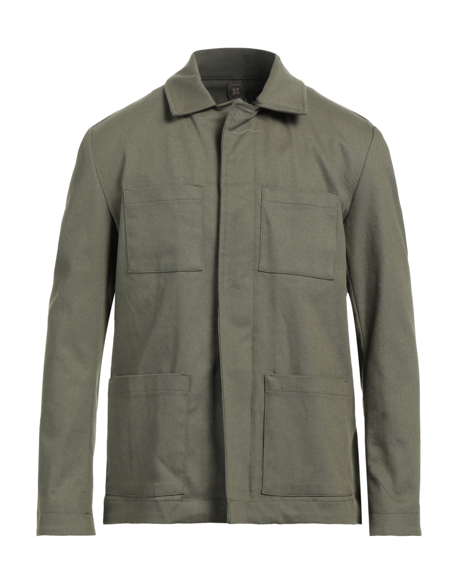 Swiss-chriss Jackets In Military Green