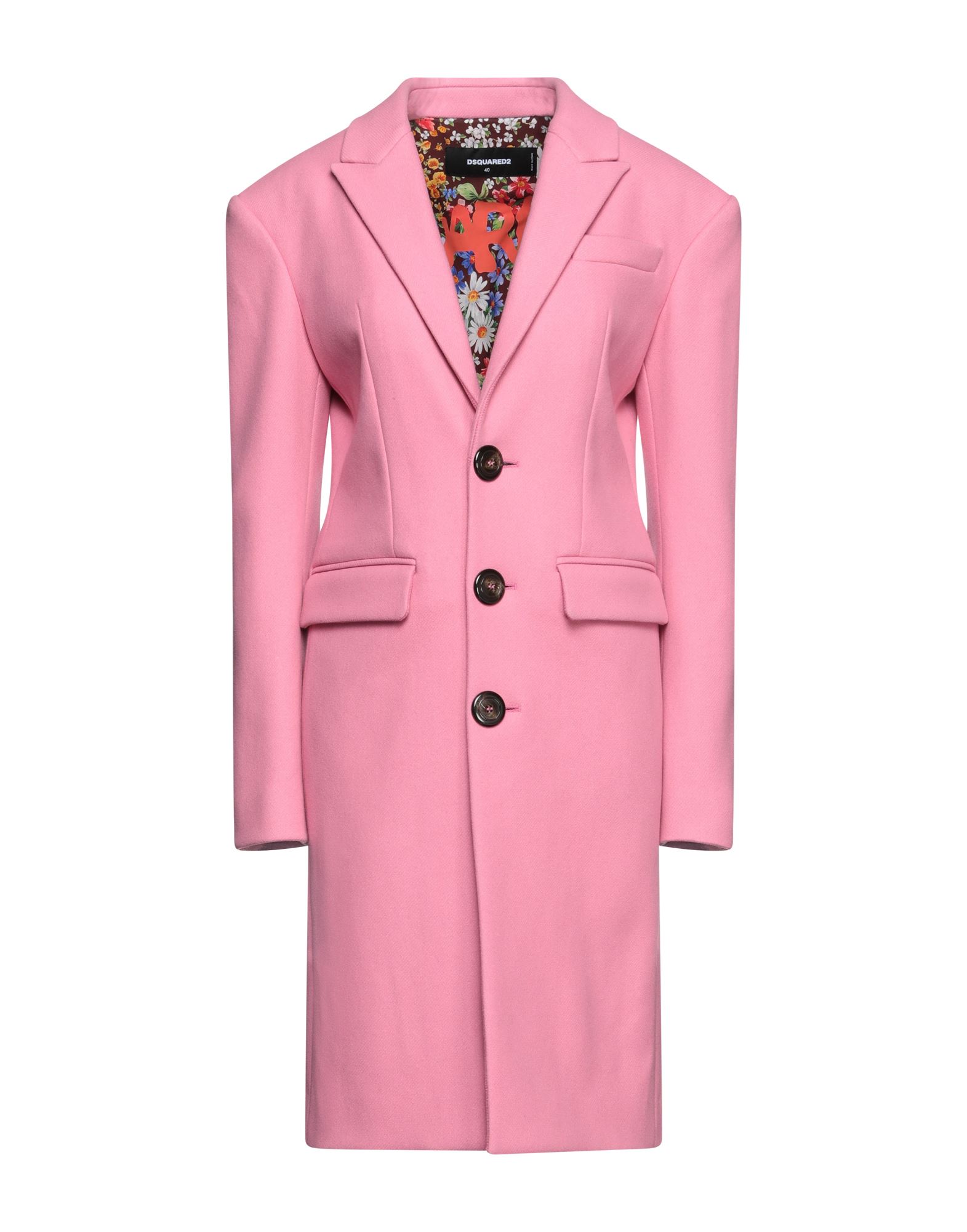 Dsquared2 City 2-button 80s Coat In Pink