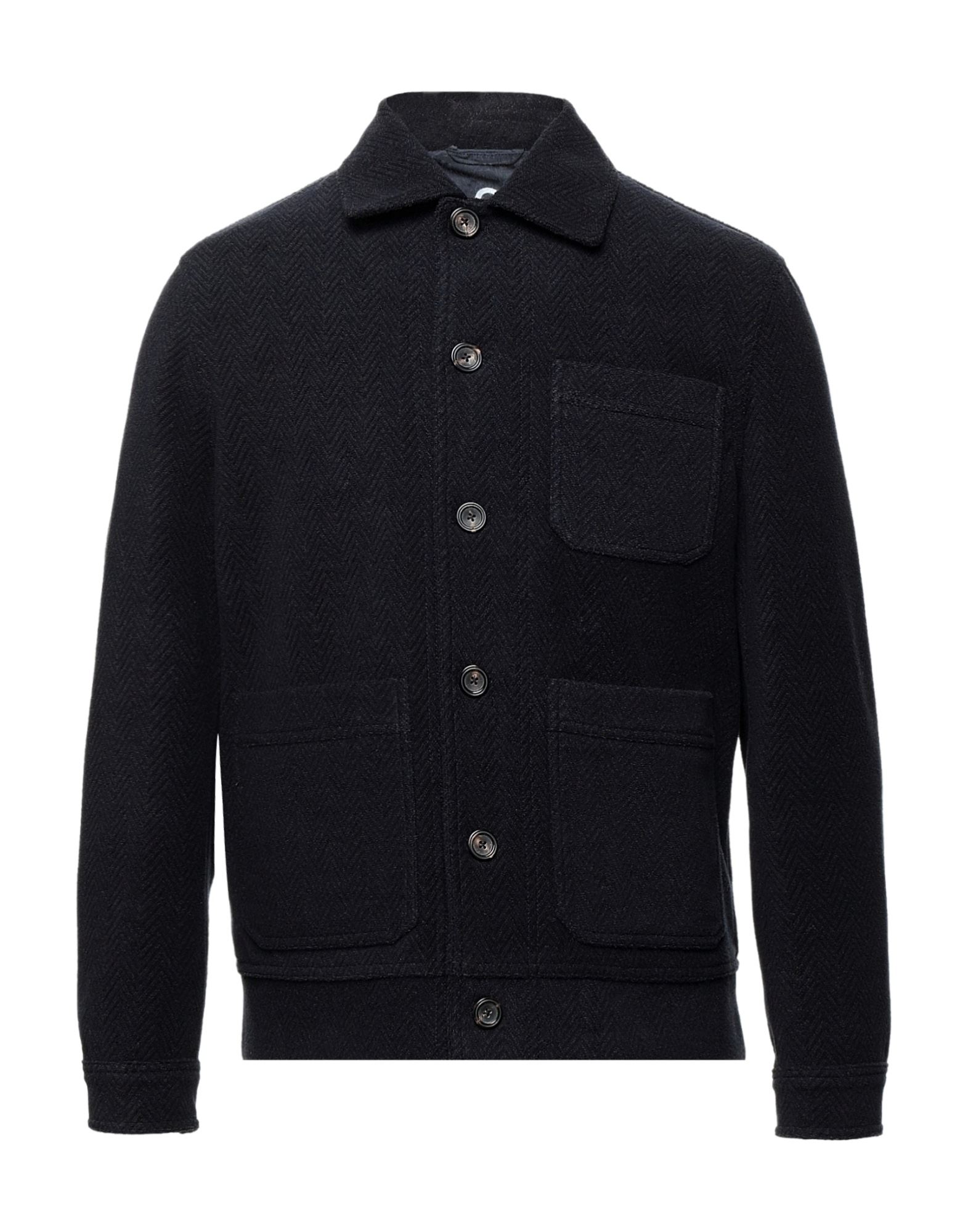 Shop Circolo 1901 Man Jacket Midnight Blue Size Xl Cotton
