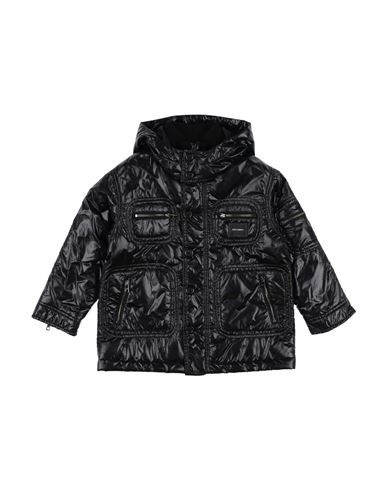 Dolce & Gabbana Babies'  Toddler Boy Jacket Black Size 4 Polyamide, Cotton, Elastane, Polyester