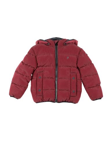 Herno Igloo Toddler Boy Puffer Burgundy Size 6 Polyamide In Animal Print