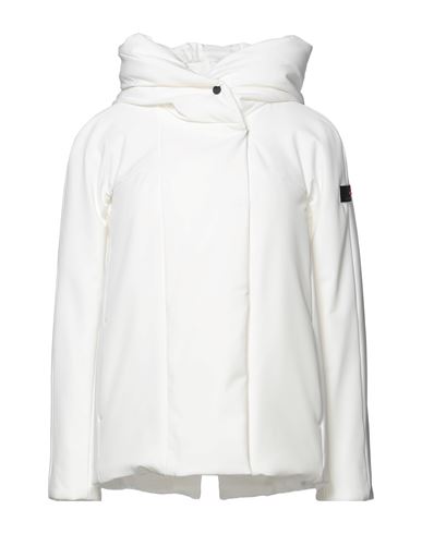 Peuterey Woman Puffer White Size 6 Polyester, Elastane In White