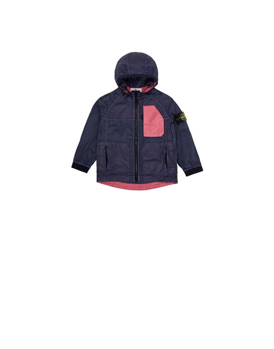Jacket Man 40936 RESIN TREATED RIPSTOP NYLON CANVAS_GARMENT DYED Front STONE ISLAND BABY