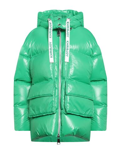 Khrisjoy Woman Down Jacket Green Size 1 Polyamide