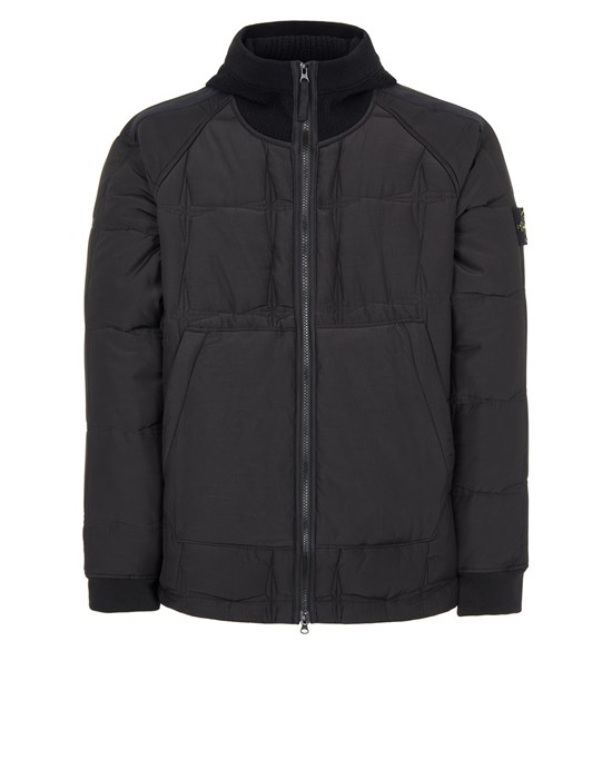 Cazadora Hombre 43433 CUPRO COTTON STELLA WITH PRIMALOFT® INSULATION TECHNOLOGY AND KNIT Front STONE ISLAND