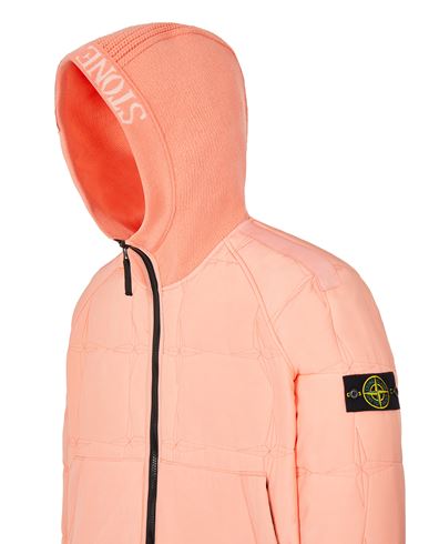 stone island peach jacket