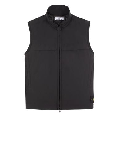 STONE ISLAND G0327 SOFT SHELL-R_e.dye® TECHNOLOGY WITH PRIMALOFT® INSULATION TECHNOLOGY Vest Man Black EUR 377