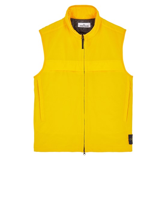  STONE ISLAND G0327 SOFT SHELL-R_e.dye® TECHNOLOGY WITH PRIMALOFT® INSULATION TECHNOLOGY Vest Man Yellow