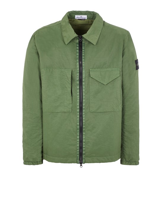 경량 재킷 Q0321 OPAQUE NYLON TWILL WITH PRIMALOFT®-TC STONE ISLAND - 0