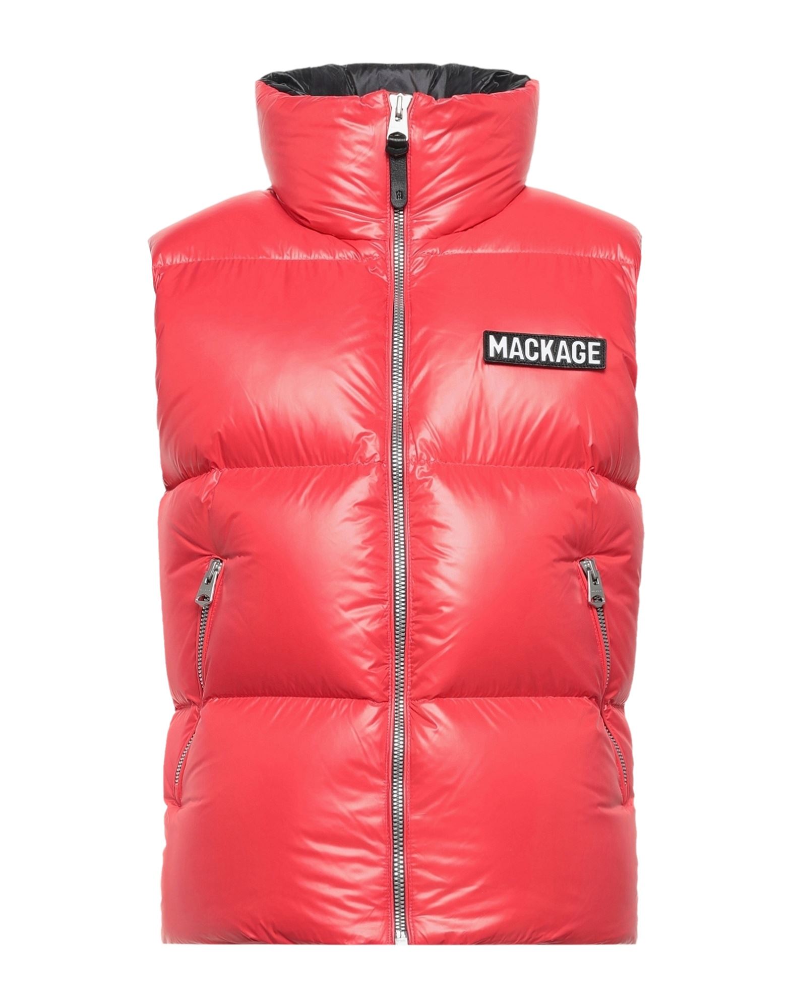 Mackage Men's Kane Down Puffer Vest In Coral