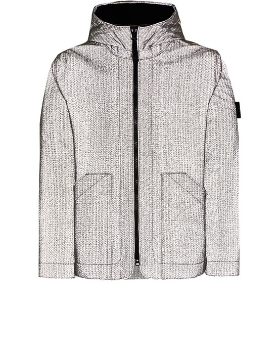 Sold out - STONE ISLAND 43199 NEEDLE PUNCHED REFLECTIVE  休闲夹克 男士 灰色