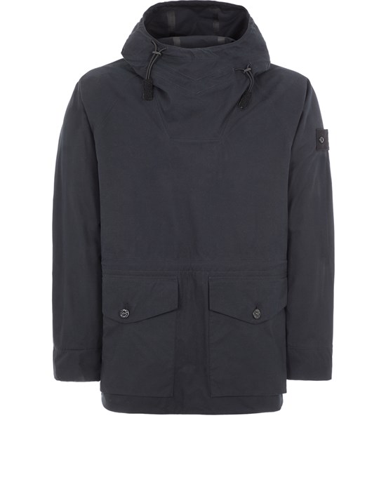 Sold out - STONE ISLAND 438F1 O-VENTILE®_ STONE ISLAND GHOST PIECE Jacket Man Black