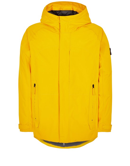  STONE ISLAND 41926 3L GORE-TEX IN RECYCLED POLYESTER DOWN  休闲夹克 男士 黄色