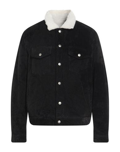Mauro Grifoni Man Jacket Black Size 40 Cotton, Elastane
