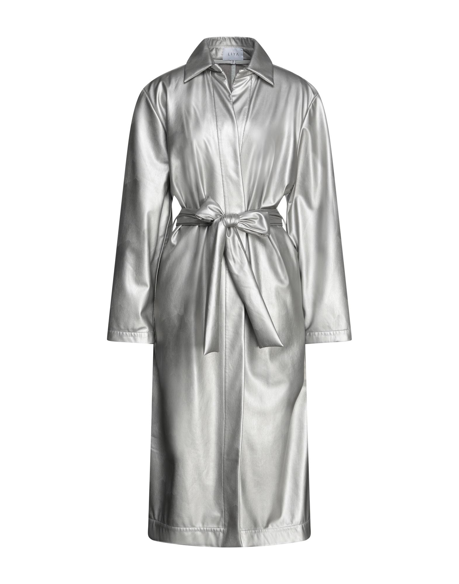 Liya Overcoats In Silver