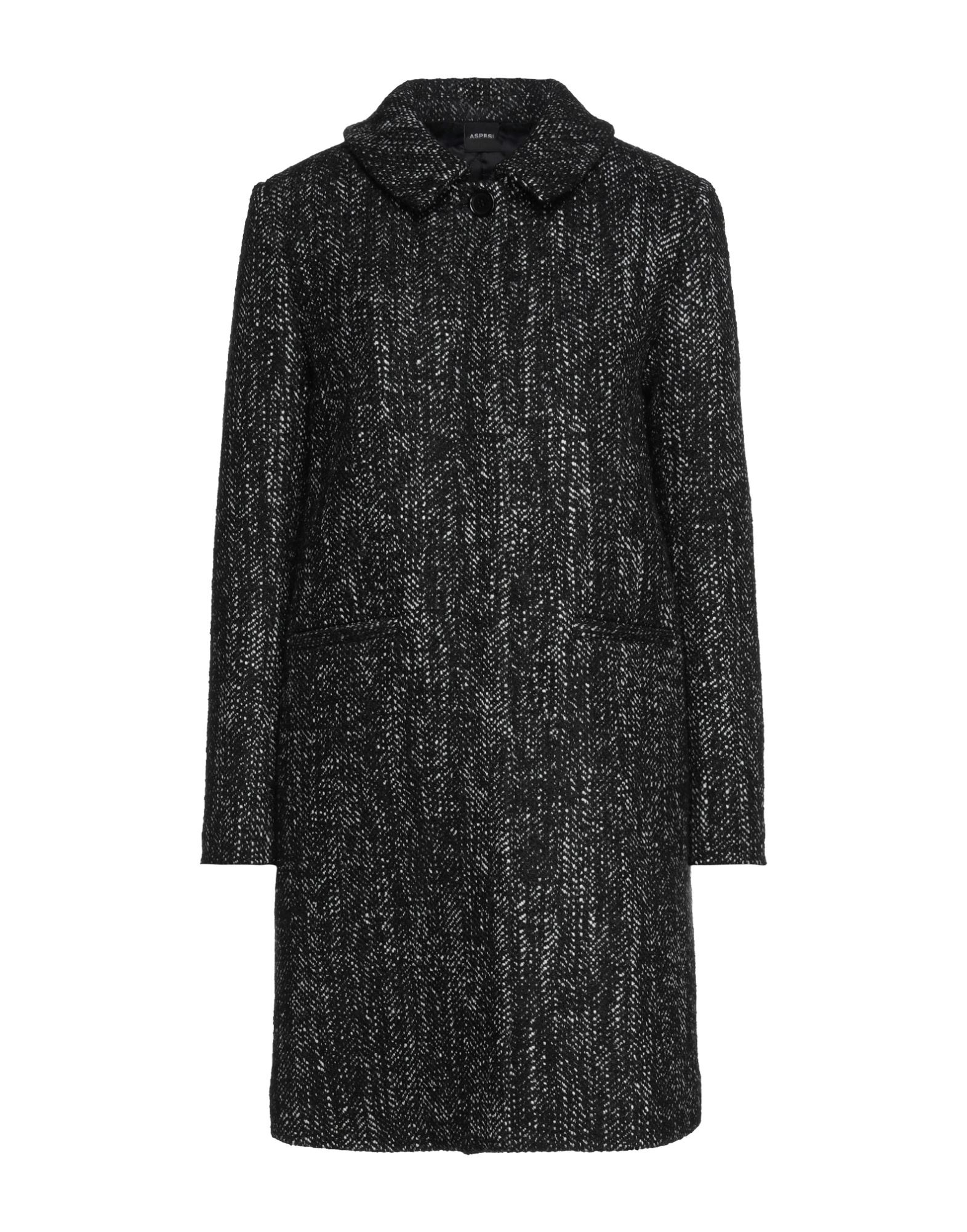 Aspesi Coats In Black