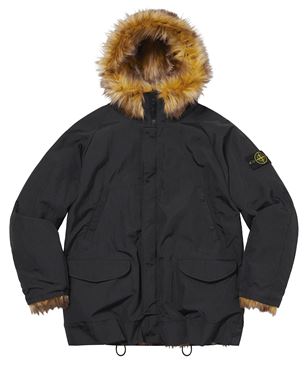 Stone island sale fur jacket