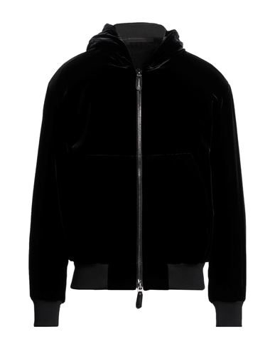 Giorgio Armani Man Jacket Black Size 44 Viscose, Cupro, Elastane, Wool, Polyamide