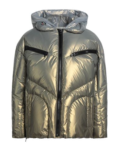 Canadian Woman Down Jacket Gold Size M Polyester