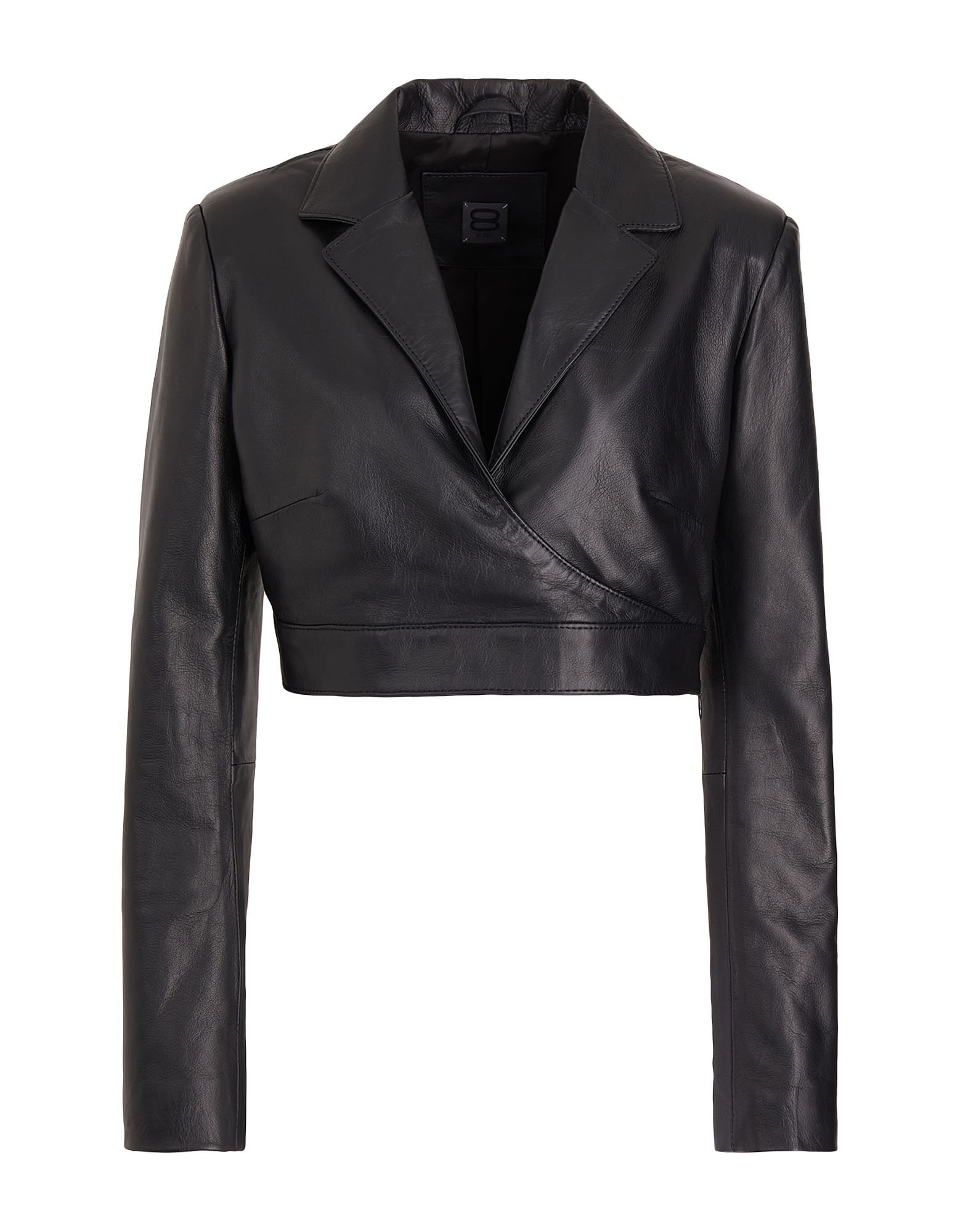 8 By Yoox Tops In Black