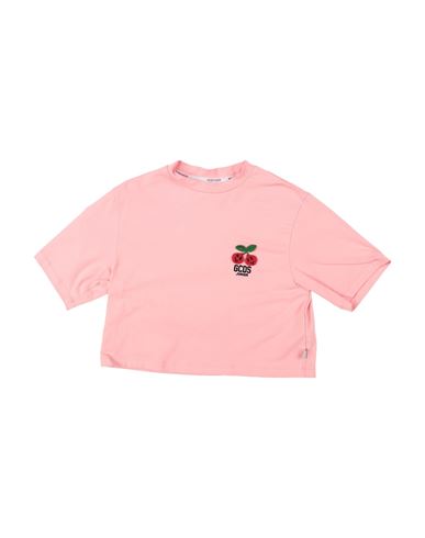 Gcds Mini Babies'  Toddler Girl T-shirt Pink Size 4 Cotton, Elastane, Polyester