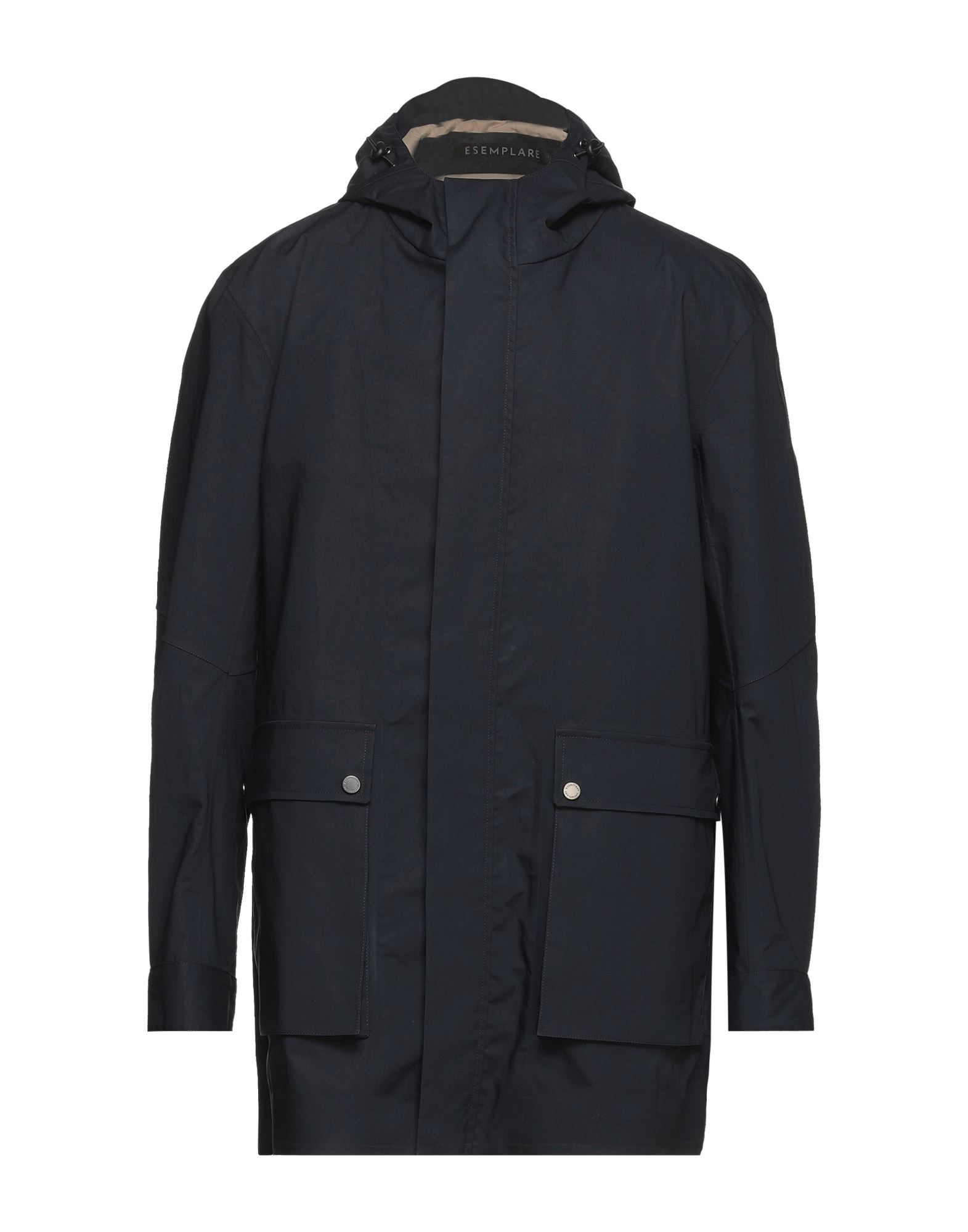 Esemplare Overcoats In Dark Blue