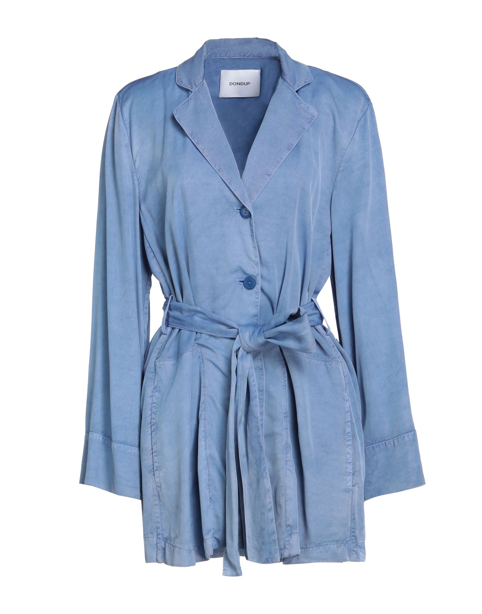Dondup Overcoats In Blue