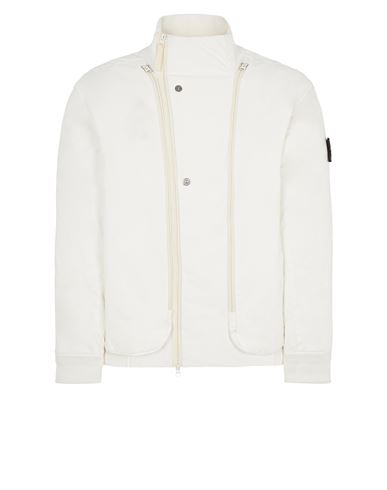 STONE ISLAND SHADOW PROJECT 40723 INSULATED BOMBER_CHAPTER 2                           
TELA PLACCATA WITH PRIMALOFT® INSULATION TECHNOLOGY Jacket Man White EUR 622