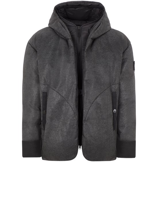 STONE ISLAND SHADOW PROJECT 40122 DOWN BLOUSON_CHAPTER 2           
TEXTILE NON-WOVEN POLY DOWN Jacket Man Black