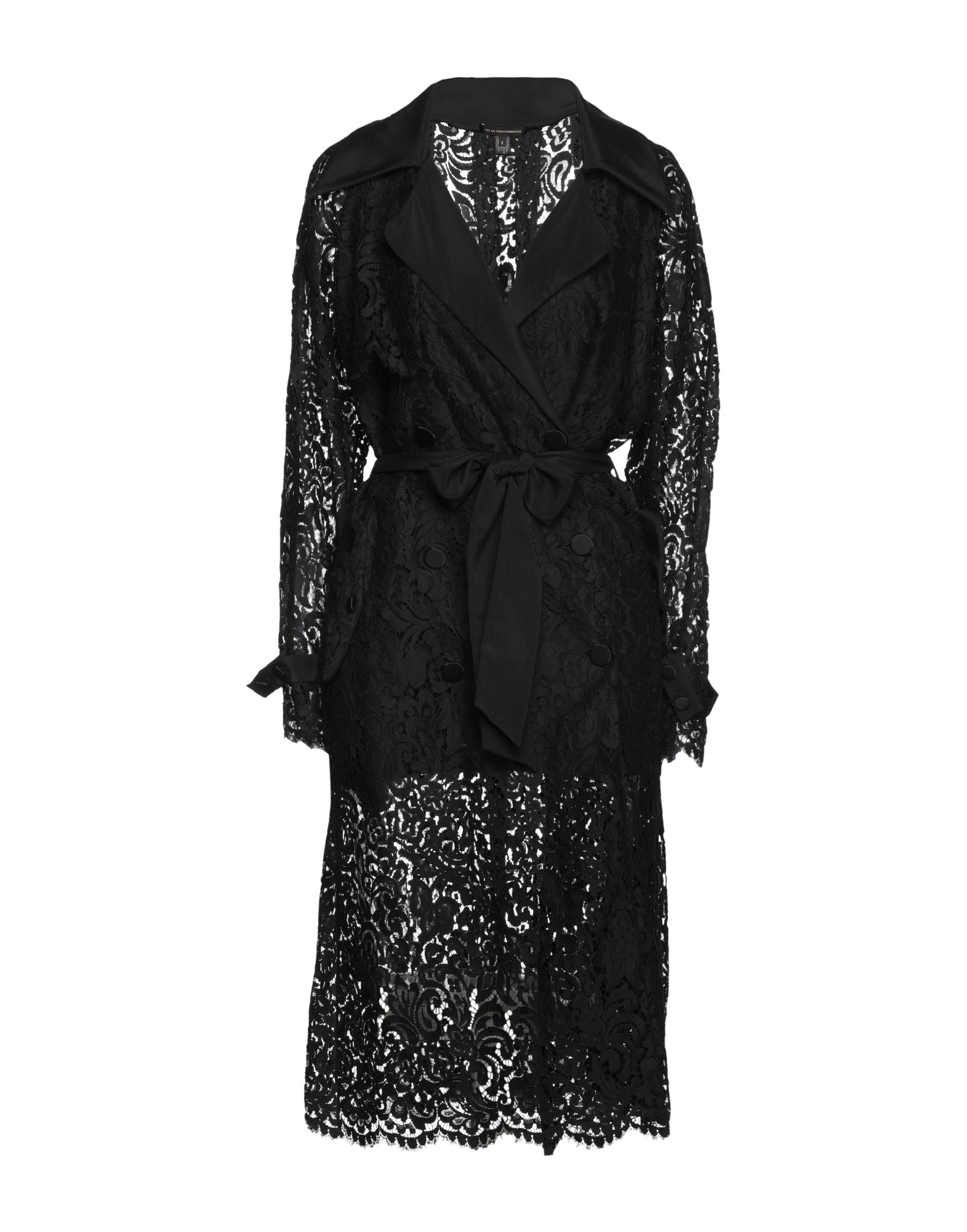 Kiki De Montparnasse Overcoats In Black