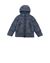 1 of 4 - Jacket Man 40433 GARMENT DYED CRINKLE REPS R-NYLON DOWN Front STONE ISLAND KIDS