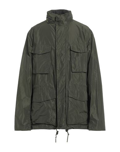 BARBOUR BARBOUR MAN JACKET MILITARY GREEN SIZE XXL POLYESTER, COTTON 