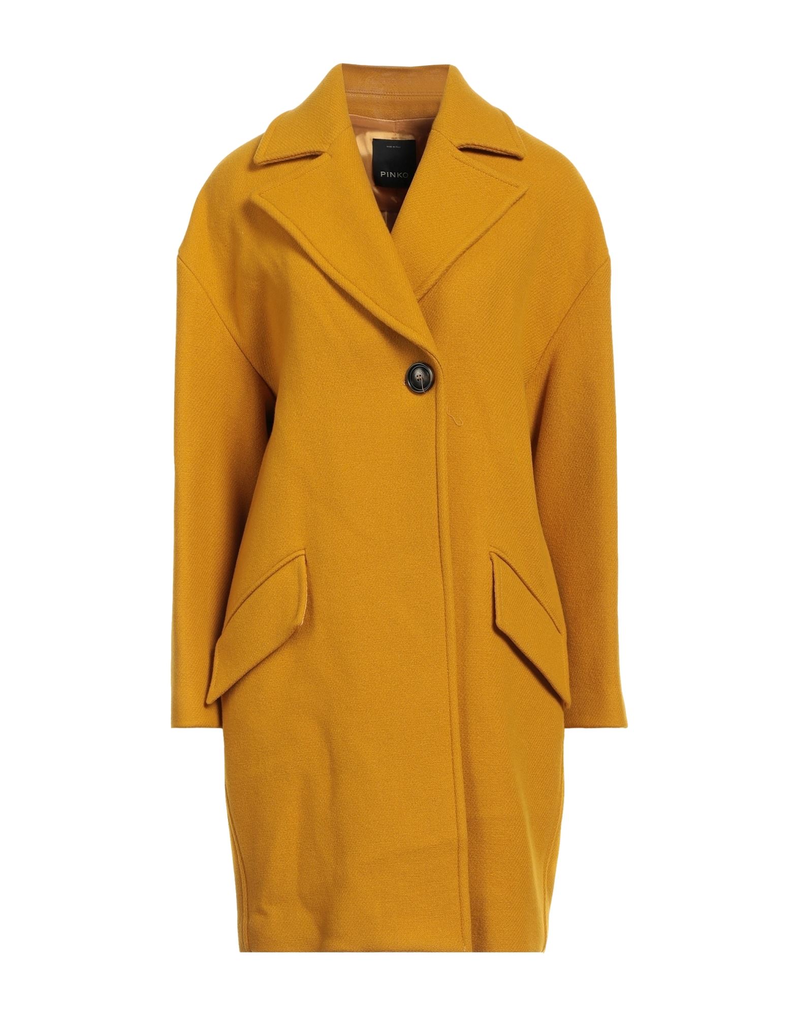 Pinko Coats In Yellow