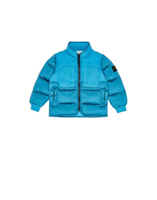 Jacket 40635 NYLON METAL IN ECONYL® REGENERATED NYLON STONE ISLAND JUNIOR - 0