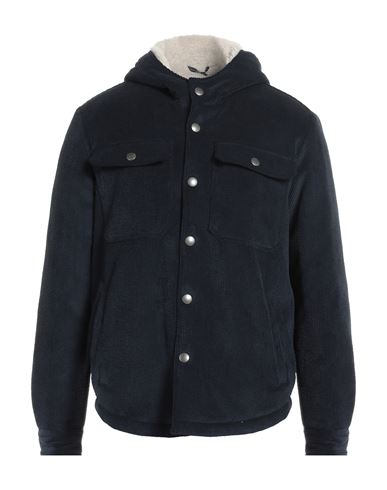 Daniele Alessandrini Man Jacket Midnight Blue Size 36 Polyester, Polyamide, Elastane