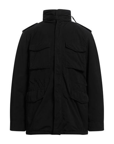 Aspesi Man Jacket Black Size M Polyester, Polyamide