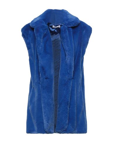 Odi Et Amo Woman Teddy Coat Bright Blue Size 6 Polyester