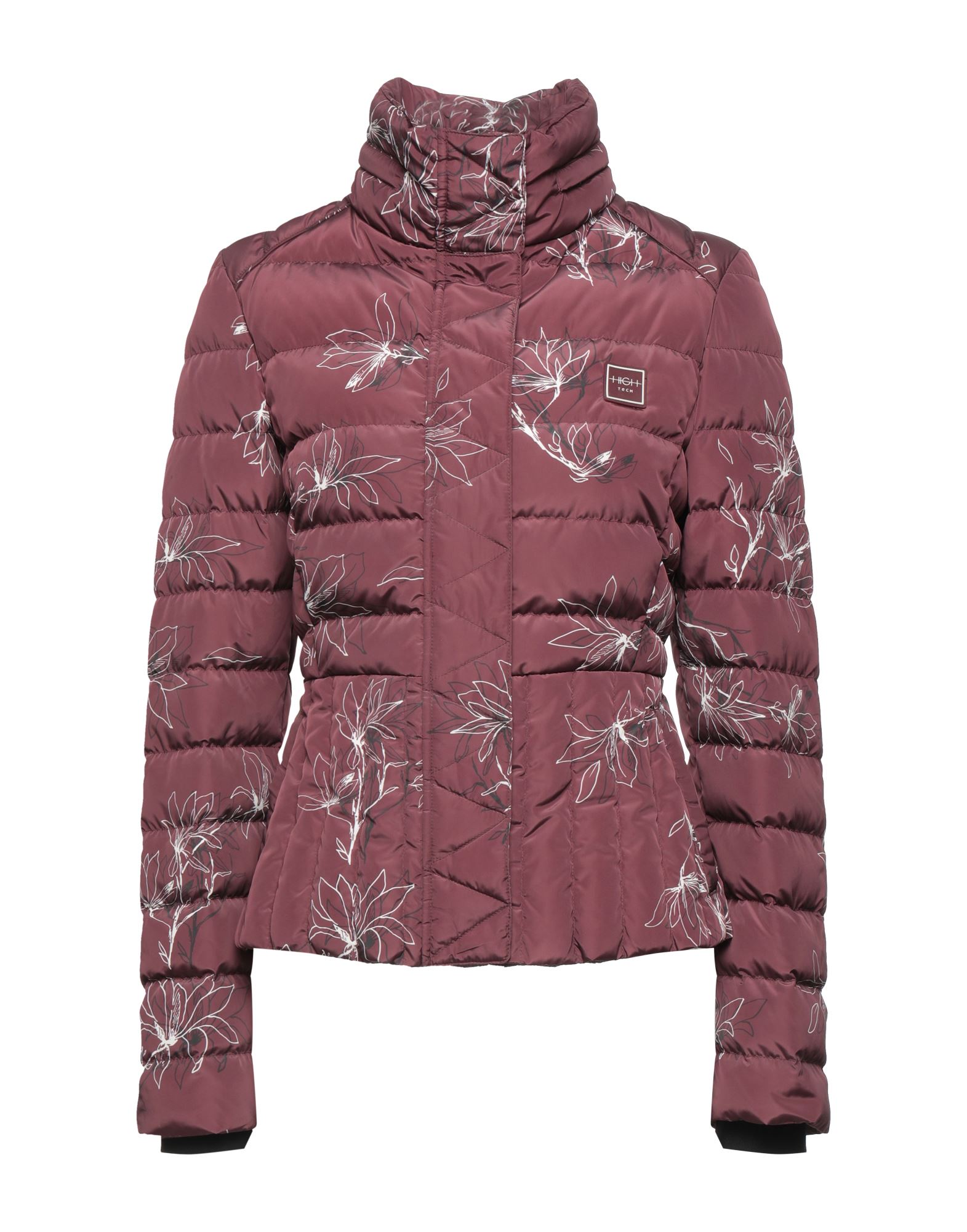 High Down Jackets In Mauve