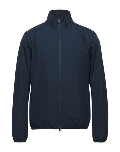 Barbour Man Jacket Midnight Blue Size S Polyester, Polyurethane
