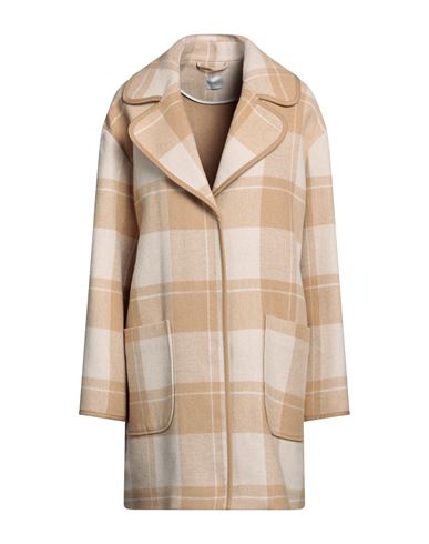 Pennyblack Woman Coat Camel Size 8 Acrylic, Polyester, Wool, Polyamide, Viscose In Beige