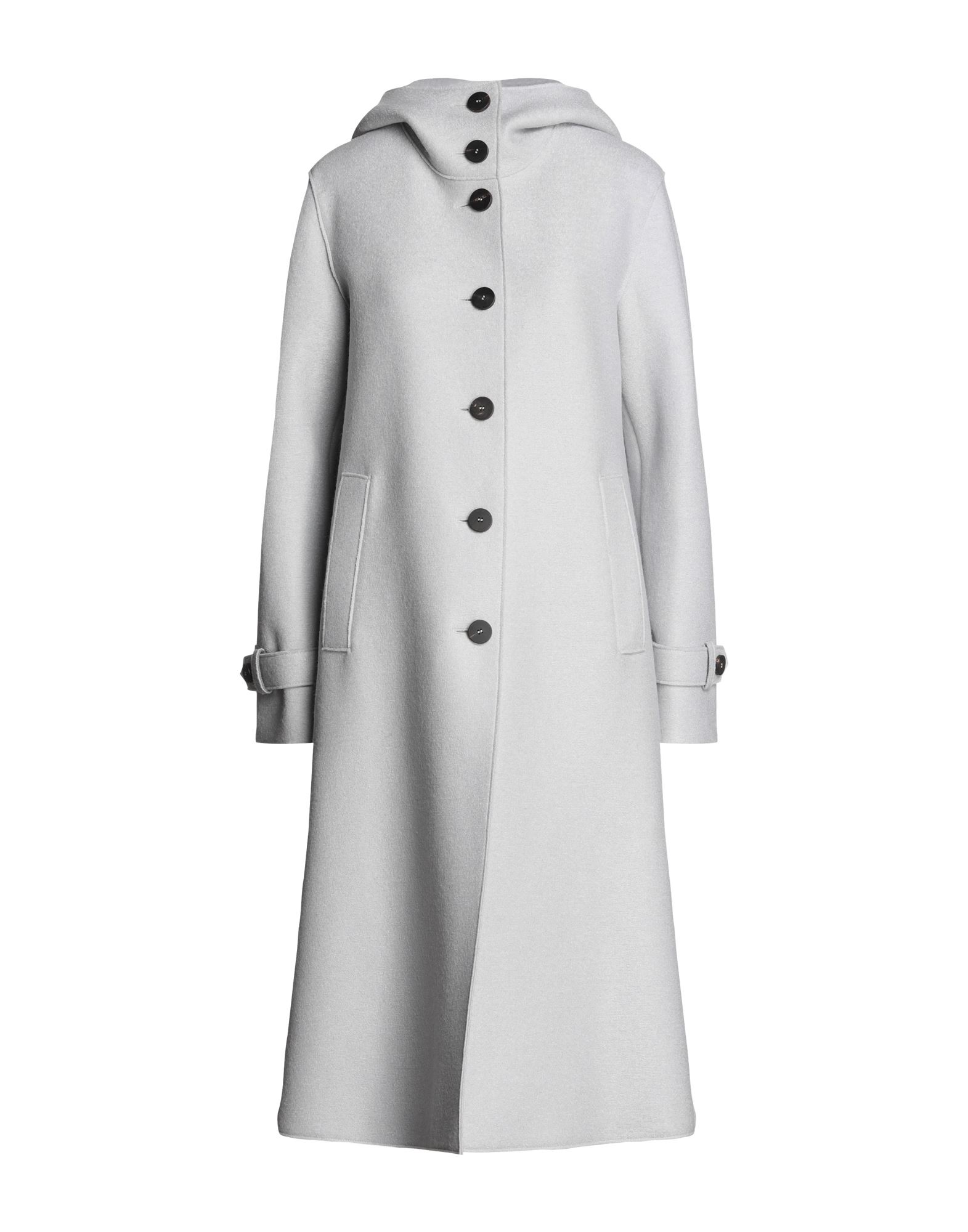 Harris Wharf London Coats In Light Grey