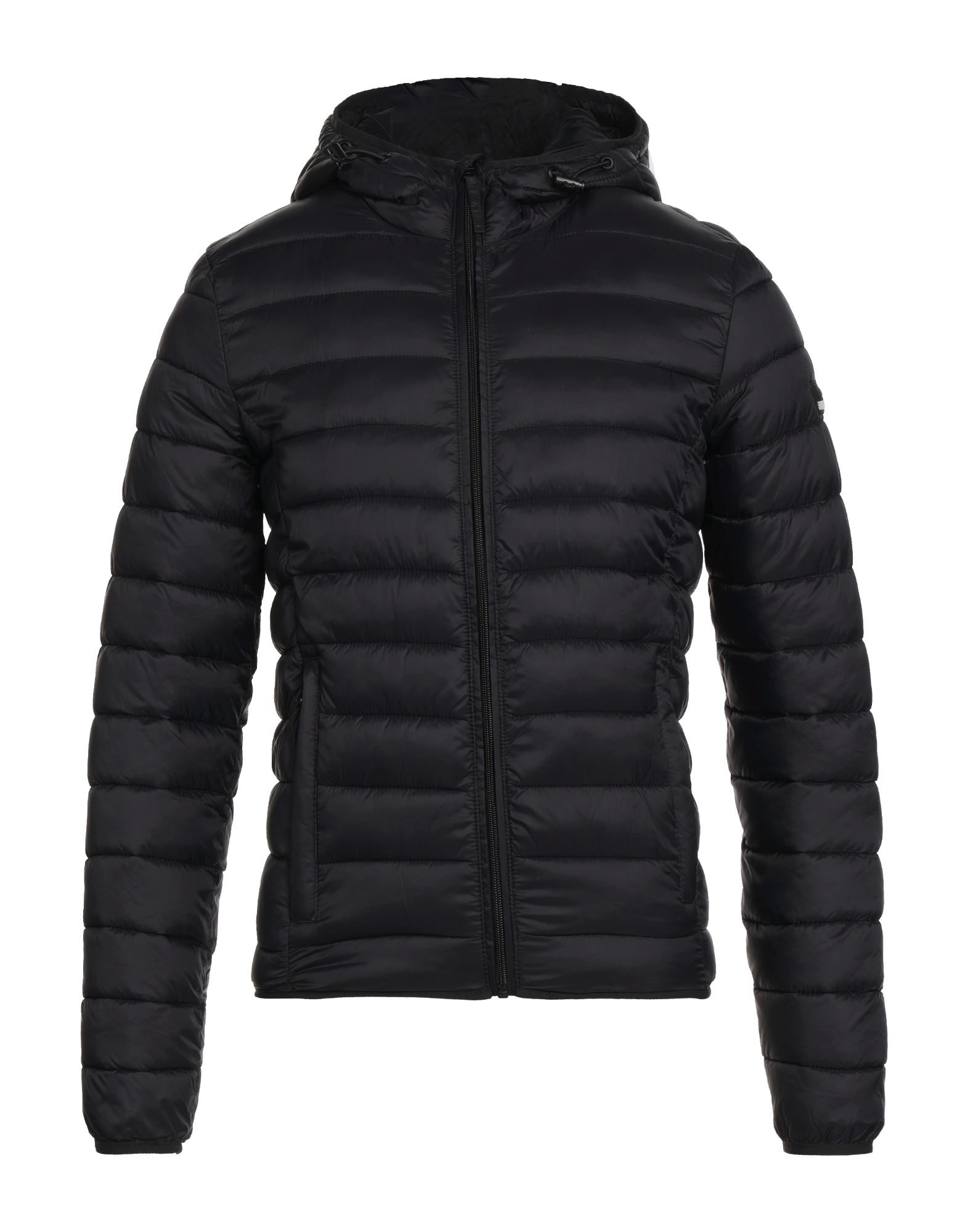 Solid ! Down Jackets In Black