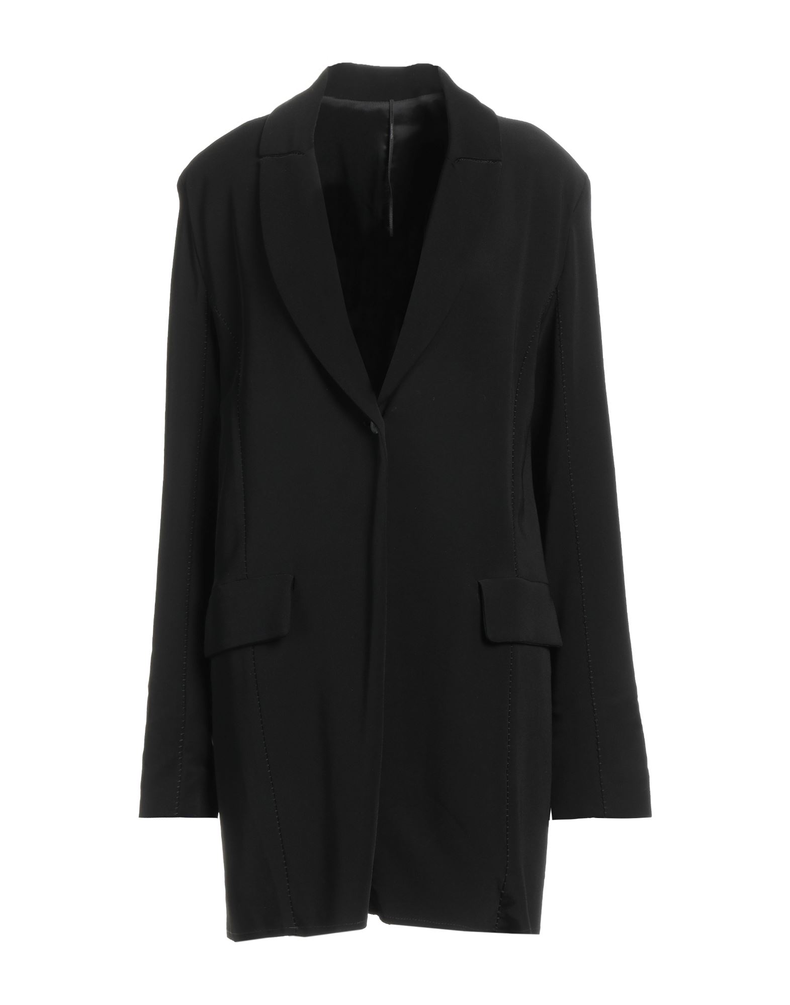 Masnada Overcoats In Black