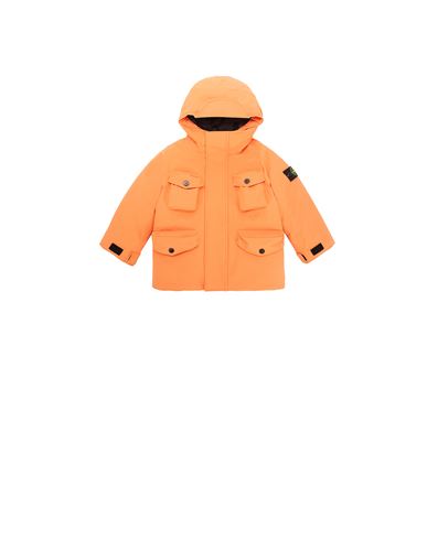 STONE ISLAND BABY 40234 SOFT-SHELL-R e.dye® TECHNOLOGY + DOWN  Jacket Man Orange EUR 525