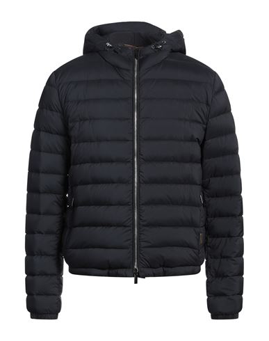 Moorer Man Puffer Midnight Blue Size 48 Polyamide, Polyurethane In Blue