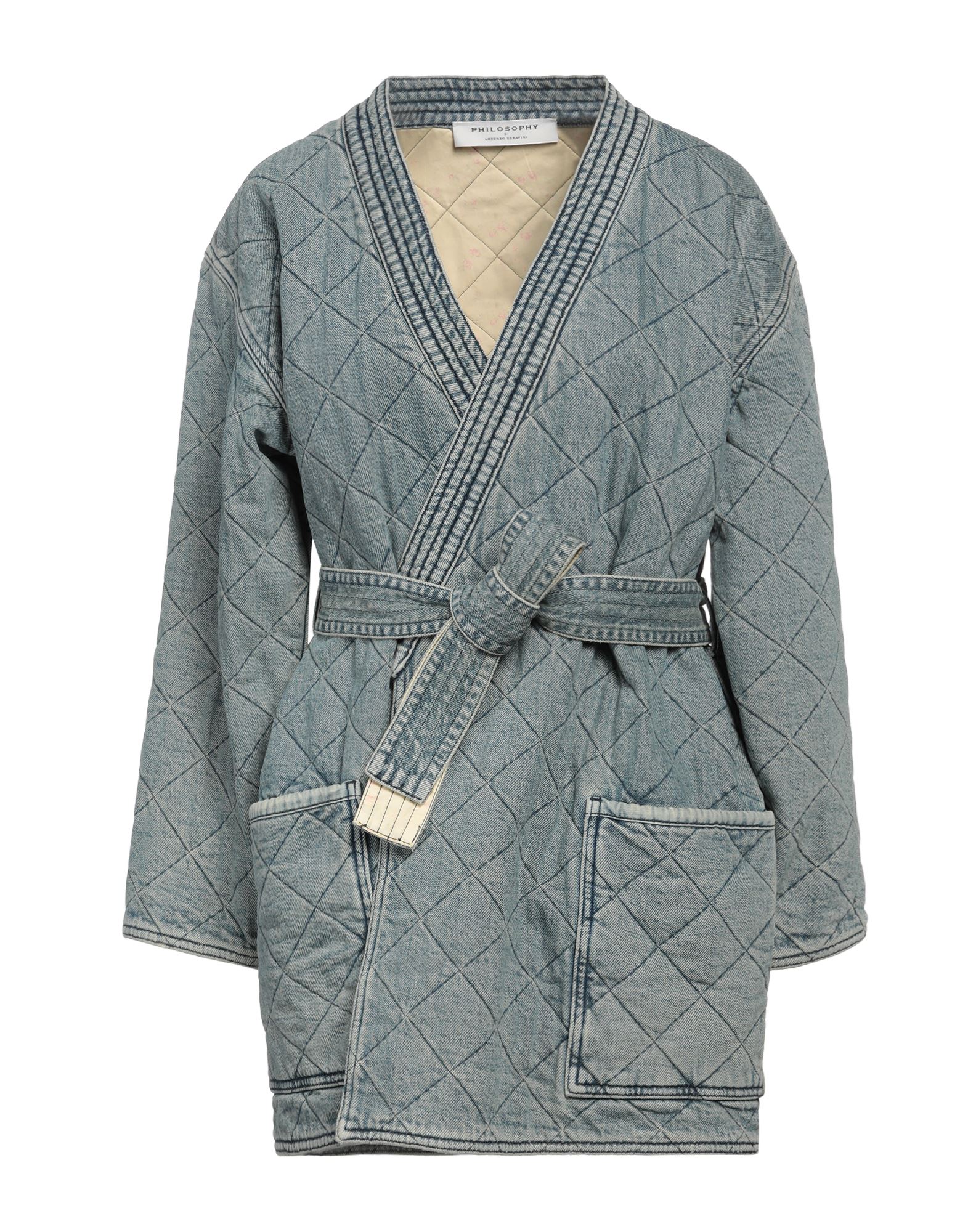 Philosophy Di Lorenzo Serafini Denim Outerwear In Blue