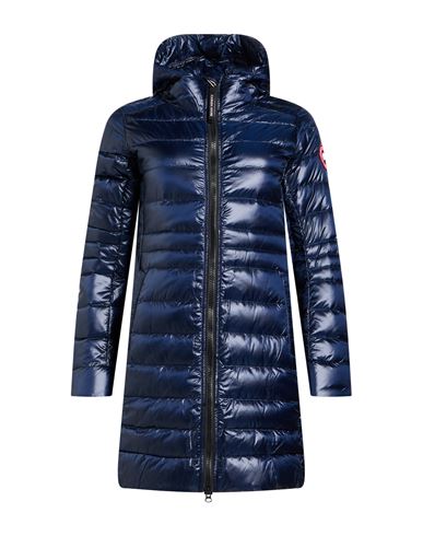 Canada Goose Woman Puffer Midnight Blue Size L Recycled Polyamide